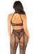 Бодістокінг Leg Avenue Crotchless Bodystocking with Heart One Size, Black