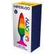 Анальна пробка Wooomy Hiperloo Silicone Rainbow Plug L SO7434 фото 3