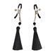Зажим для сосков Art of Sex Black Tassels SO5856 фото 1