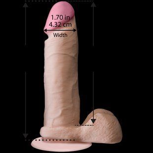 Фаллоимитатор Doc Johnson The Realistic Cock 6 inch White SO1550 фото