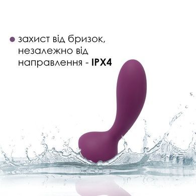 Массажер простаты и вибратор точки G Svakom Julie Violet SO4845 фото