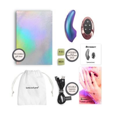 Стимулятор Love To Love DREAMER IRIDESCENT TURQUOISE SX1106 фото
