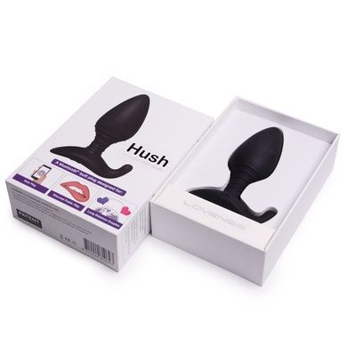 Анальна смарт вібропробка Lovense Hush розмір L SO4085 фото