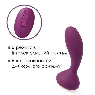 Массажер простаты и вибратор точки G Svakom Julie Violet SO4845 фото