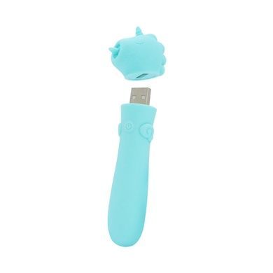 Вібратор-єдиноріжка Unihorn USB Bullet - Mount'n Peak, віброкуля, USB-зарядка SX2871 фото