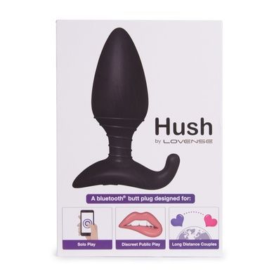 Анальна смарт вібропробка Lovense Hush розмір L SO4085 фото