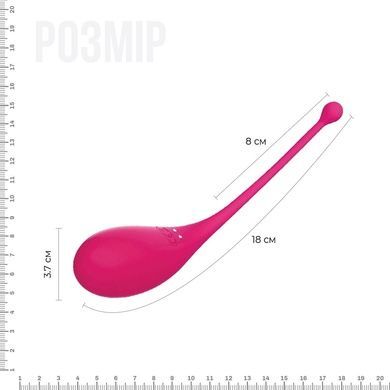 Смарт виброяйцо Adrien Lastic Palpitation Pink SO4866 фото