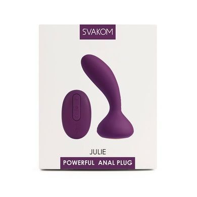 Массажер простаты и вибратор точки G Svakom Julie Violet SO4845 фото