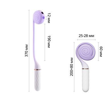 Пульсатор з вакуумною стимуляцією Otouch LOLLIPOP Purple SO9428 фото