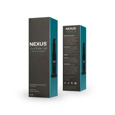 Расслабляющий анальный водный гель Nexus 50мл SO6643 фото