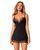 Пеньюар та трусики Obsessive Bella Rou chemise & thong XS/S