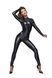 Комбинезон Noir Handmade F162 Powerwetlook overall with leash and two-way zipper - L