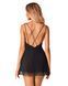 Пеньюар та трусики Obsessive Bella Rou chemise & thong XS/S