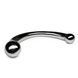 Металлический дилдо Sinner Gear Unbendable The Curvey G-Spot Metal Dildo SO4612 фото 2