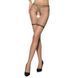 Телесные колготки с открытым доступом, контрастные шортики Passion TIOPEN 011 1/2 (20 den), beige