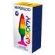 Анальная пробка Wooomy Hiperloo Silicone Rainbow Plug M SO7435 фото 3