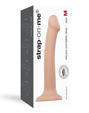 Насадка для страпона Strap-On-Me Dual Flesh M SO2354 фото