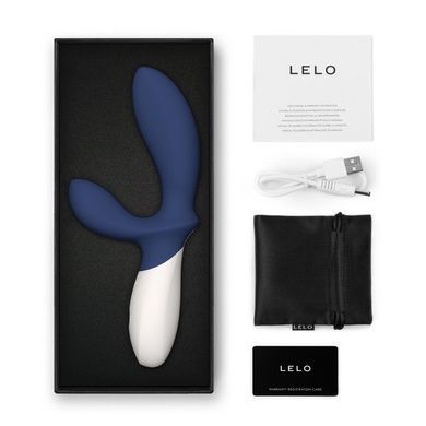 Массажер простаты LELO Loki Wave 2 Base Blue SX2321 фото
