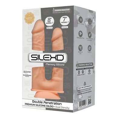 Фаллоимитатор двойной SilexD Double Gusto Flesh size 8 SO5966 фото