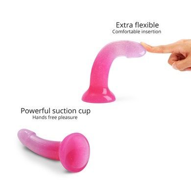 Дилдо з градієнтом та блискітками Love To Love DILDOLLS SUNRISE SO8681 фото