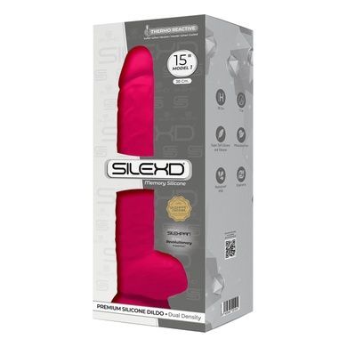 Фаллоимитатор SilexD Kingston Pink диаметр 7 см SO6331 фото