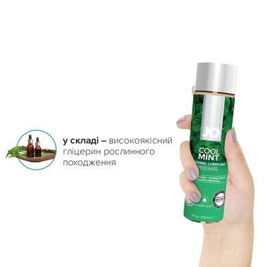 Оральний лубрикант водний JO H2O Свіжа м'ята 120мл SO1775 фото