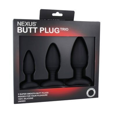 Набір анальних пробок Nexus Butt Plug Trio SO2743 фото