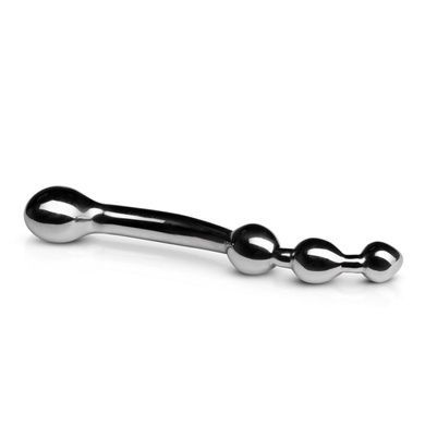Анально-вагинальный стимулятор Sinner Gear Unbendable Multi-Stim Pleasure Wand Metal Anal Dildo SO4613 фото