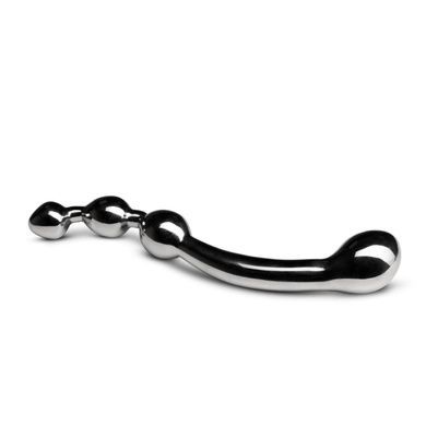 Анально-вагинальный стимулятор Sinner Gear Unbendable Multi-Stim Pleasure Wand Metal Anal Dildo SO4613 фото