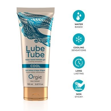 Лубрикант на водній основі Orgie Lube Tube Cool 150мл SX1521 фото