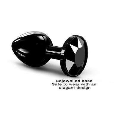 Анальна пробка з кристалом Dorcel Diamond Plug Black M SO7809 фото