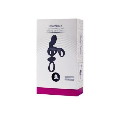 Насадка на член с вибрацией Adrien Lastic Spartacus R AD30639 фото
