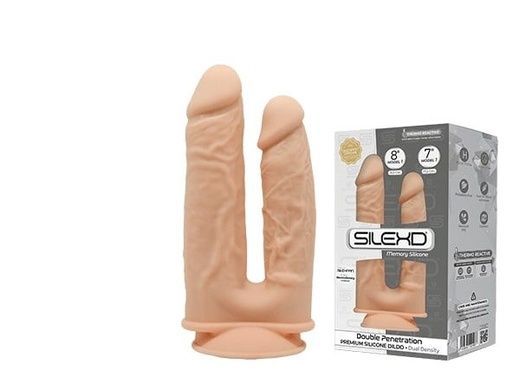 Фаллоимитатор двойной SilexD Double Gusto Flesh size 8 SO5966 фото