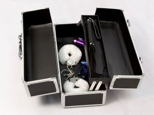 Кейс для зберігання секс-іграшок BMS Factory Large Case Black SO8899 фото