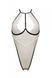 Боди с доступом Passion CHIKA BODY S/M, cream