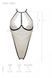 Боди с доступом Passion CHIKA BODY S/M, cream
