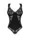 (SALE) Мереживне боді Obsessive Donna Dream crotchless teddy XS/S Black, відкритий доступ