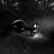 Анальна пробка з кристалом Dorcel Diamond Plug Black M SO7809 фото 8