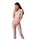 Ажурный бодистокинг с интимными вырезами Passion BS076 white One size