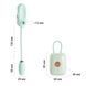 Стимулятор с виброяйцем Otouch Louis Vibrate Teal SO9429 фото 2