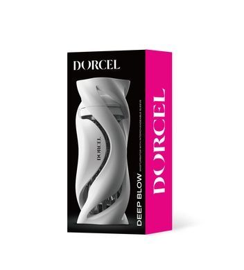 Мастурбатор Dorcel DEEP BLOW WHITE подвійний SO7377 фото