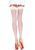 Прозрачные чулки со швом Leg Avenue Sheer backseam stockings White, one size