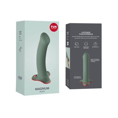 Фалоімітатор Fun Factory MAGNUM оливковий діаметр 3,7 см SX0986 фото
