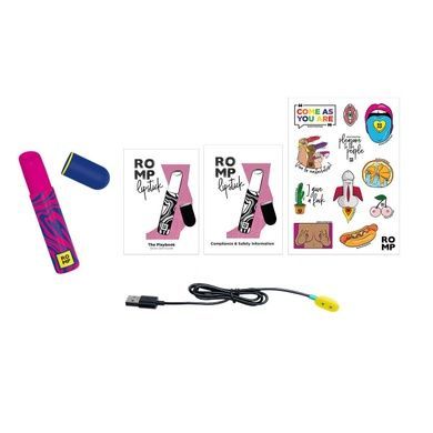 Вакуумный клиторальный стимулятор Romp Lipstick SX0539 фото