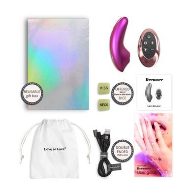 Стимулятор Love To Love DREAMER IRIDESCENT BERRY SX1108 фото
