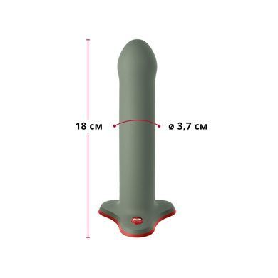 Фалоімітатор Fun Factory MAGNUM оливковий діаметр 3,7 см SX0986 фото