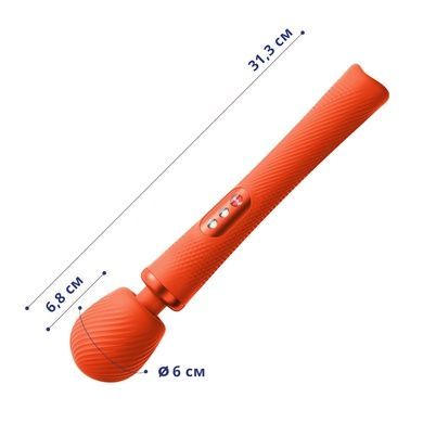 Вибромассажер Fun Factory VIM Vibrating Wand sunrise orange SX0919 фото