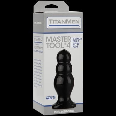 Анальний стимулятор Doc Johnson Titanmen Tools Master SO2808 фото