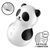 Вакуумний стимулятор з вібрацією Satisfyer Pocket Panda SX2176 фото