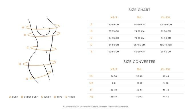 Пеньюар Obsessive Euridia chemise & tanga XS/S